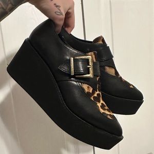 Gianni Bini Platform Creeper Loafers